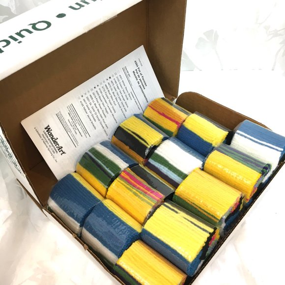 Caron Wonder Art Rug Latch Hook Kit Pot Of Pansies # 4294 - Picture 2 of 12